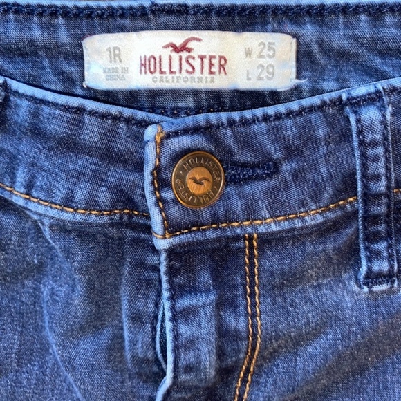 Hollister juniors size 1 jeans great condition - Picture 3 of 5
